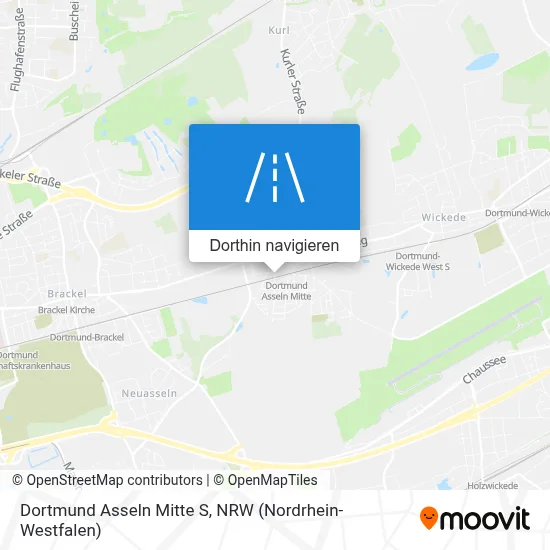 Dortmund Asseln Mitte S Karte