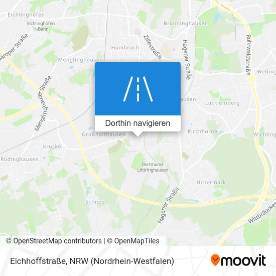Eichhoffstraße Karte