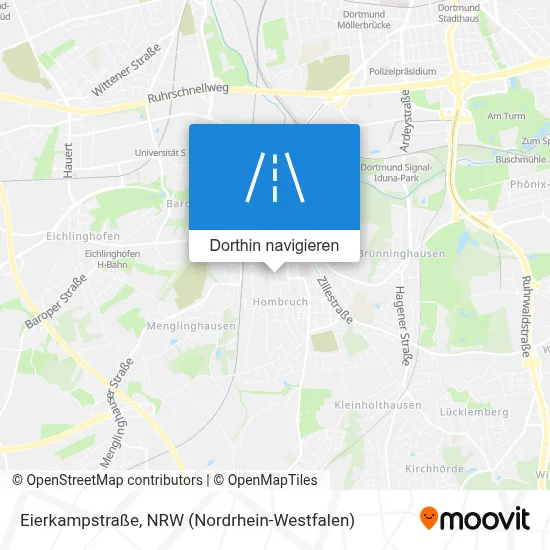 Eierkampstraße Karte