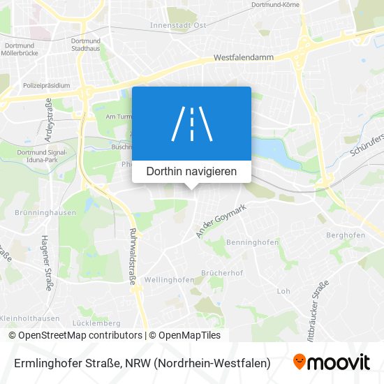 Ermlinghofer Straße Karte