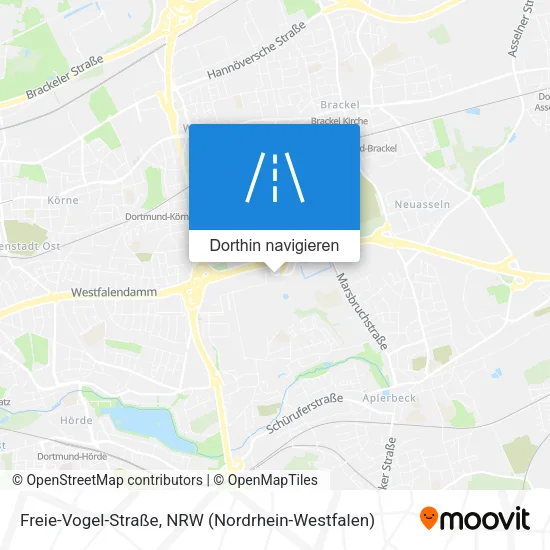 Freie-Vogel-Straße Karte