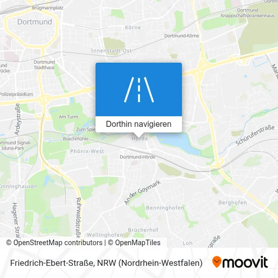 Friedrich-Ebert-Straße Karte