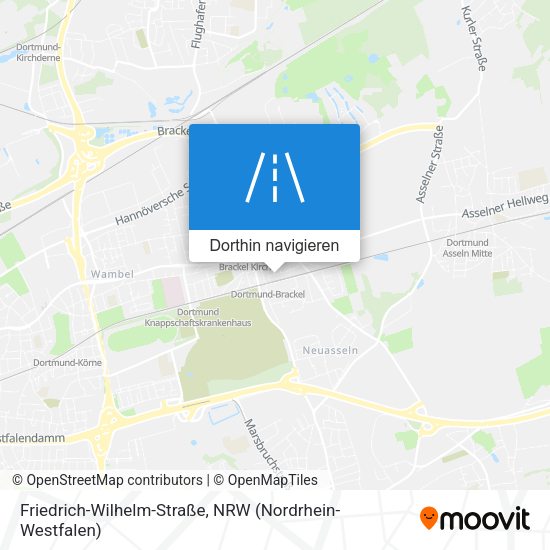 Friedrich-Wilhelm-Straße Karte