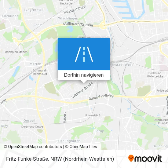 Fritz-Funke-Straße Karte