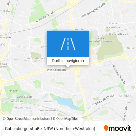 Gabelsbergerstraße Karte