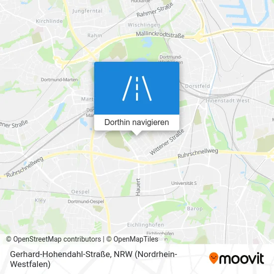 Gerhard-Hohendahl-Straße Karte