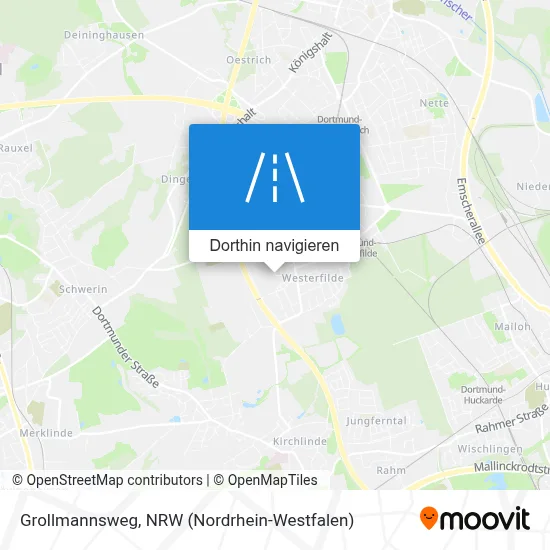 Grollmannsweg Karte