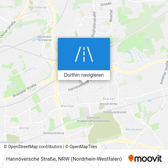 Hannöversche Straße Karte