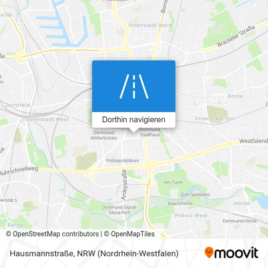 Hausmannstraße Karte