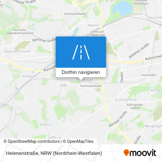 Helenenstraße Karte