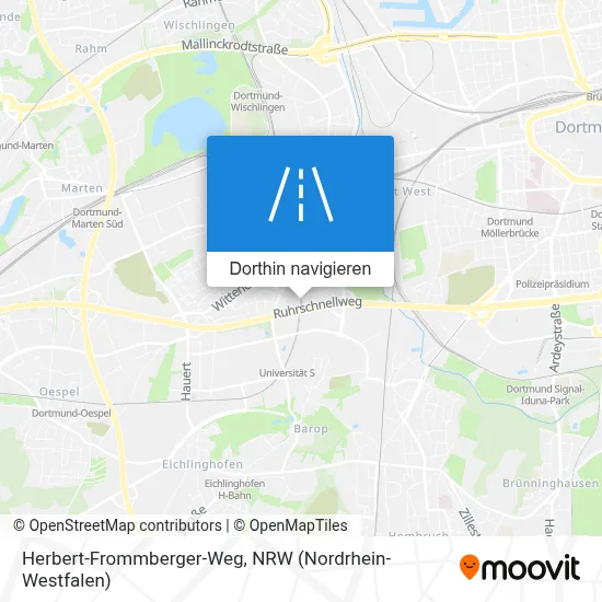 Herbert-Frommberger-Weg Karte