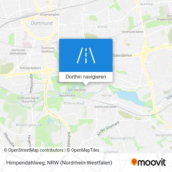 Himpendahlweg Karte