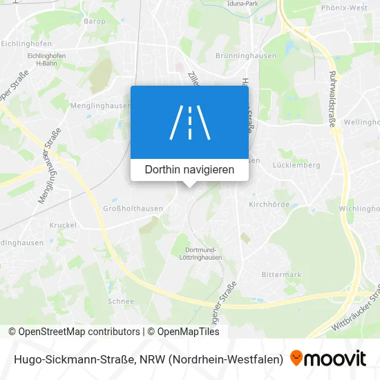 Hugo-Sickmann-Straße Karte