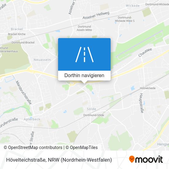 Hövelteichstraße Karte