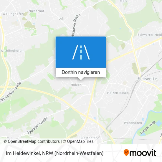 Im Heidewinkel Karte