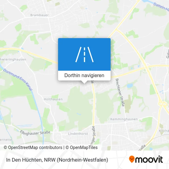 In Den Hüchten Karte