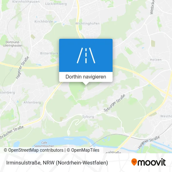 Irminsulstraße Karte