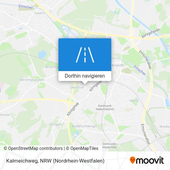 Kalmeichweg Karte