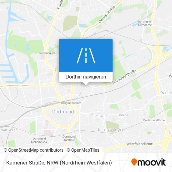 Kamener Straße Karte