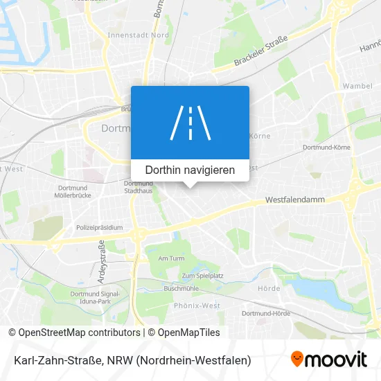 Karl-Zahn-Straße Karte