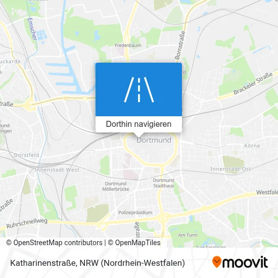 Katharinenstraße Karte