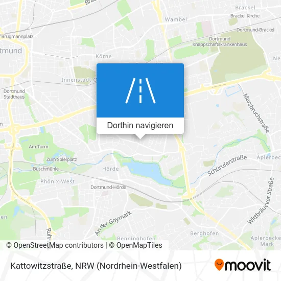 Kattowitzstraße Karte