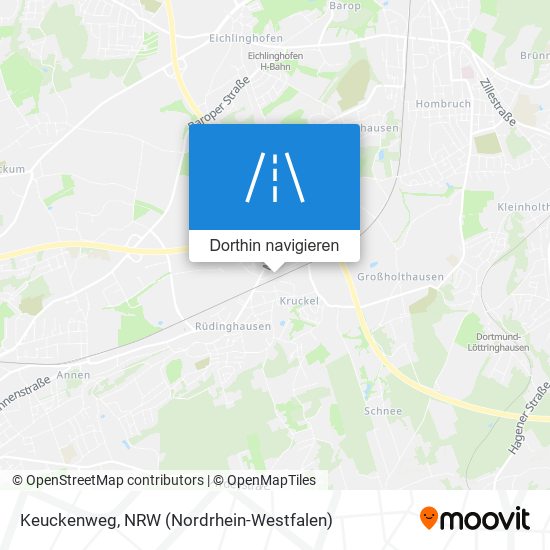 Keuckenweg Karte