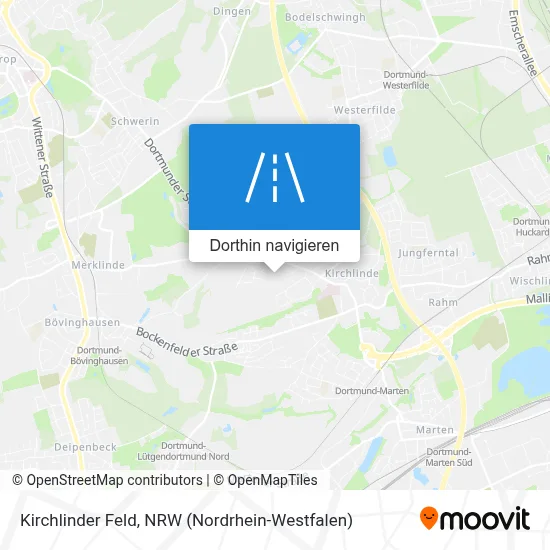 Kirchlinder Feld Karte