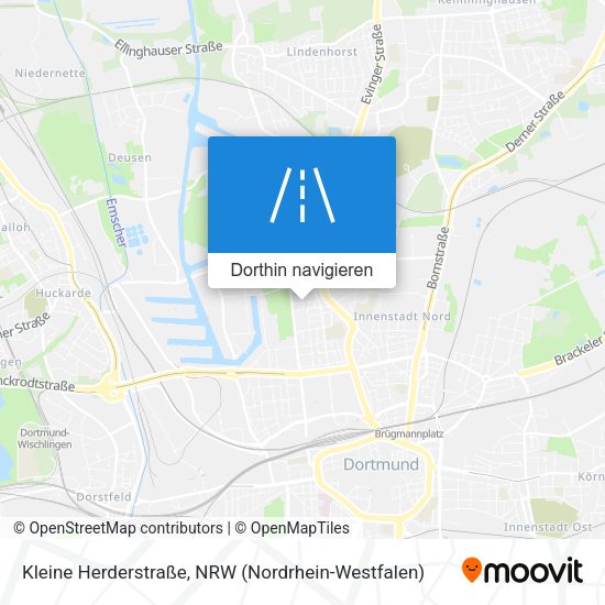 Kleine Herderstraße Karte