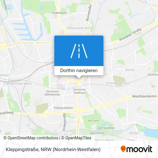 Kleppingstraße Karte