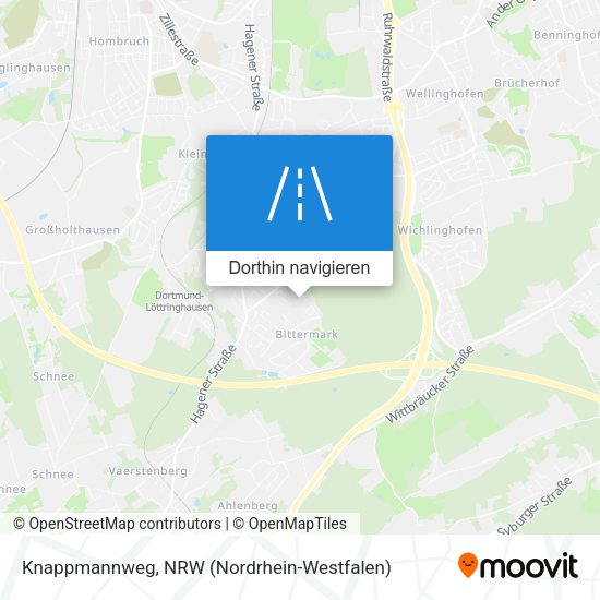 Knappmannweg Karte