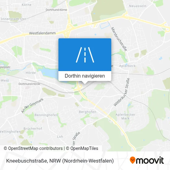 Kneebuschstraße Karte