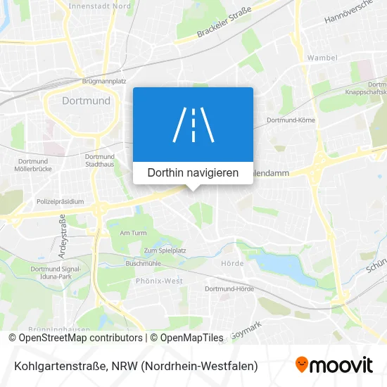 Kohlgartenstraße Karte