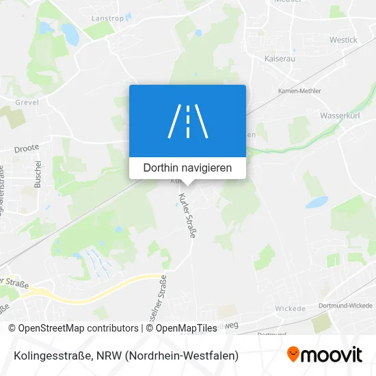 Kolingesstraße Karte
