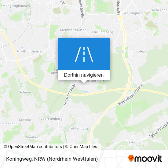 Koningweg Karte