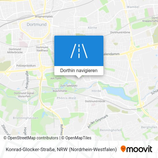 Konrad-Glocker-Straße Karte