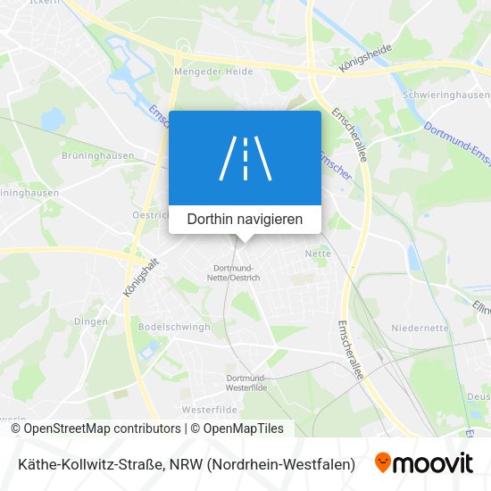 Käthe-Kollwitz-Straße Karte