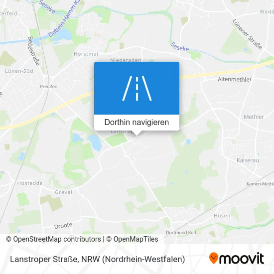 Lanstroper Straße Karte