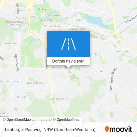 Limburger Postweg Karte