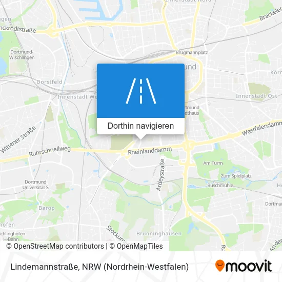 Lindemannstraße Karte