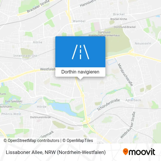 Lissaboner Allee Karte