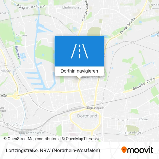 Lortzingstraße Karte