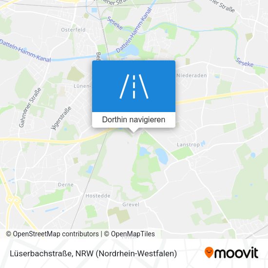 Lüserbachstraße Karte