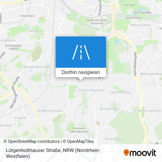 Lütgenholthauser Straße Karte