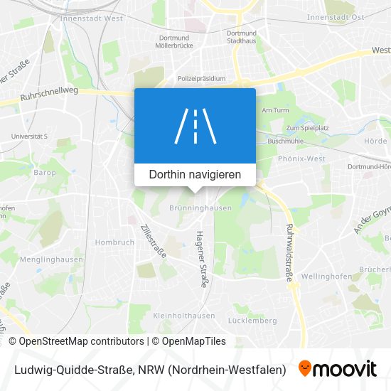 Ludwig-Quidde-Straße Karte