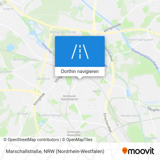 Marschallstraße Karte