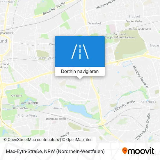 Max-Eyth-Straße Karte