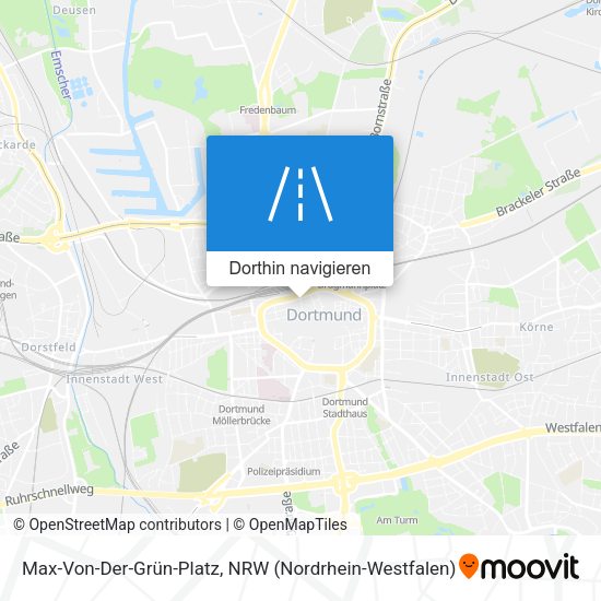 Max-Von-Der-Grün-Platz Karte