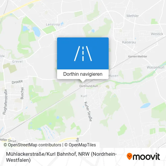 Mühlackerstraße/Kurl Bahnhof Karte