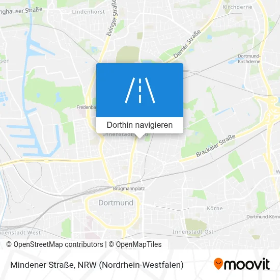 Mindener Straße Karte